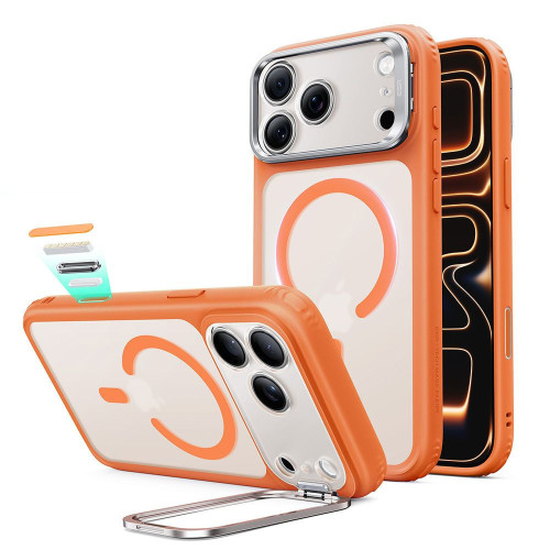 Esr Classic Hybrid Kickstand Magsafe Iphone 17 Pro / 18 Pro Frosted Orange