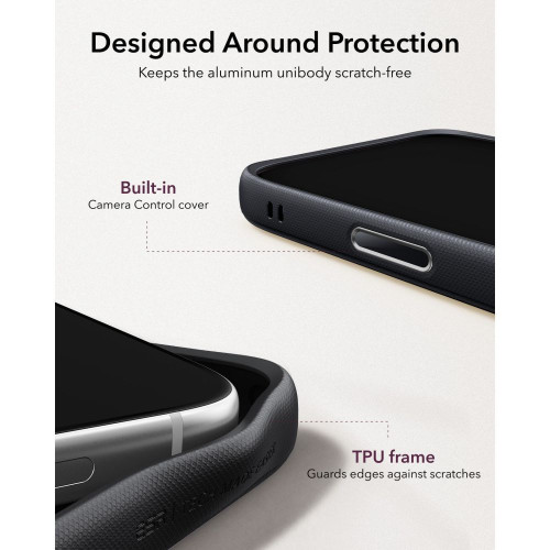 Esr Leather Kickstand Magsafe Iphone 17 Pro Max / 18 Pro Max Black, Ansicht 8
