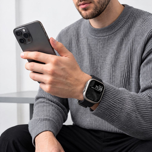 Tech-protect Motion Apple Watch 8 / 9 / 10 / 11 / 12 / Se / Ultra (44 / 45 / 46 / 49 Mm) Black, Ansicht 4
