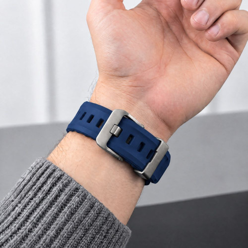 Tech-protect Motion Apple Watch 8 / 9 / 10 / 11 / 12 / Se / Ultra (44 / 45 / 46 / 49 Mm) Nautical Blue, Ansicht 5