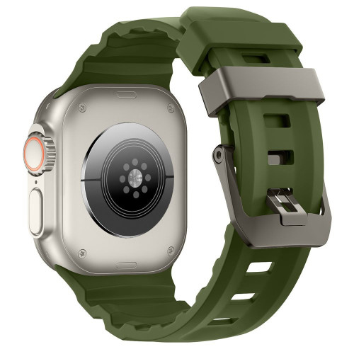 Tech-protect Motion Apple Watch 8 / 9 / 10 / 11 / 12 / Se / Ultra (44 / 45 / 46 / 49 Mm) Tactical Green, Ansicht 2