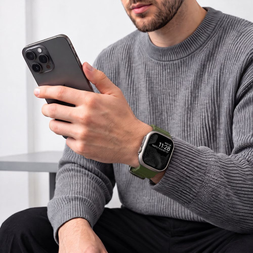 Tech-protect Motion Apple Watch 8 / 9 / 10 / 11 / 12 / Se / Ultra (44 / 45 / 46 / 49 Mm) Tactical Green, Ansicht 4