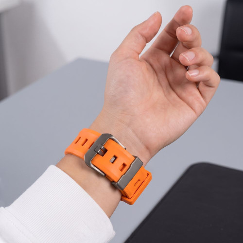 Tech-protect Motion Apple Watch 8 / 9 / 10 / 11 / 12 / Se / Ultra (44 / 45 / 46 / 49 Mm) Signal Orange, Ansicht 5