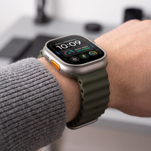 Tech-protect Iconband Pro Apple Watch 8 / 9 / 10 / 11 / 12 / Se / Ultra (44 / 45 / 46 / 49 Mm) Military Green, Ansicht 5
