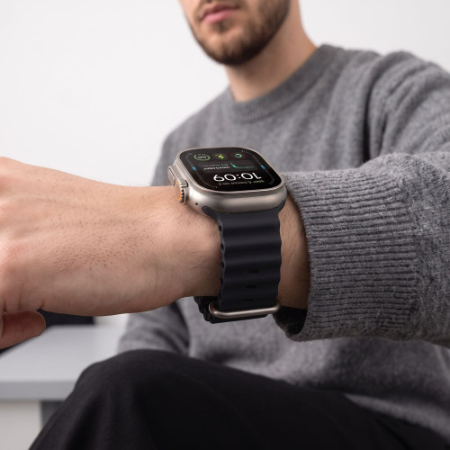 Tech-protect Iconband Pro Apple Watch 8 / 9 / 10 / 11 / 12 / Se / Ultra (44 / 45 / 46 / 49 Mm) Charcoal Grey, Ansicht 6