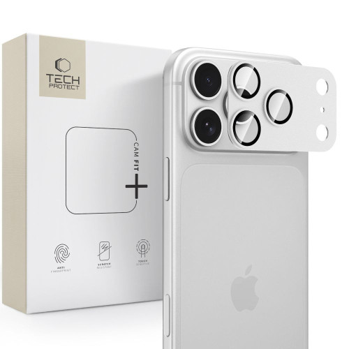 OsŁona Aparatu Tech-protect Camfull Fit+ Iphone 18 Pro Silver