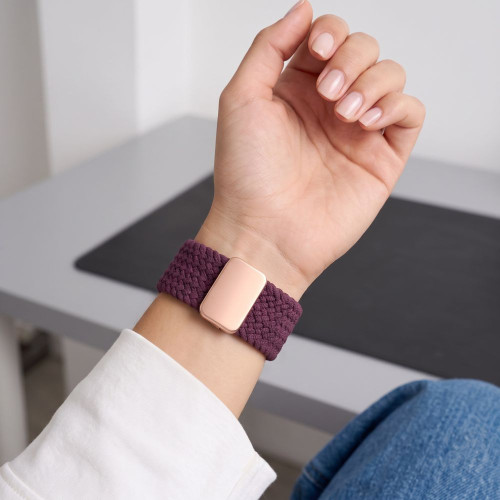 Tech-protect Nylonmag Apple Watch 8 / 9 / 10 / 11 / 12 / Se / Ultra (44 / 45 / 46 / 49 Mm) Deep Burgundy, view 6