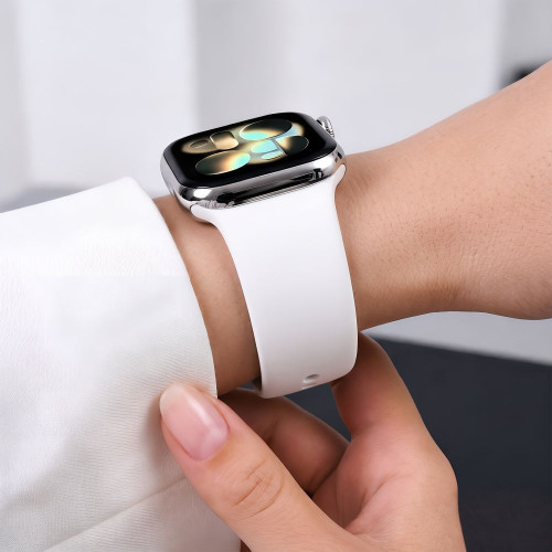 Tech-protect Silicone Apple Watch 8 / 9 / 10 / 11 / 12 / Se (40 / 41 / 42 Mm) White, view 8