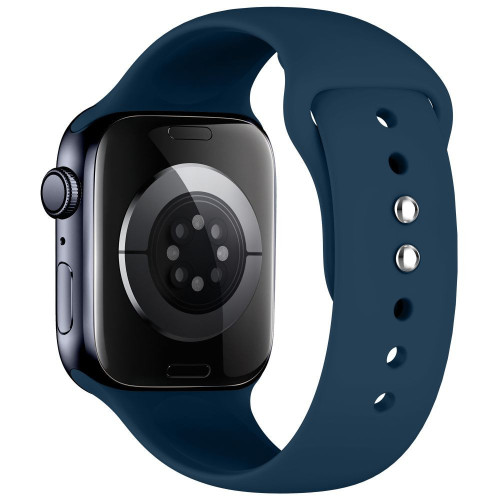 Tech-protect Silicone Apple Watch 8 / 9 / 10 / 11 / 12 / Se (40 / 41 / 42 Mm) Navy Blue, view 2