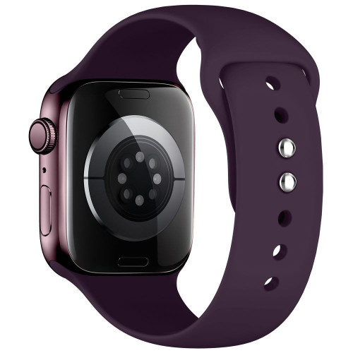 Tech-protect Silicone Apple Watch 8 / 9 / 10 / 11 / 12 / Se (40 / 41 / 42 Mm) Deep Burgundy, view 2