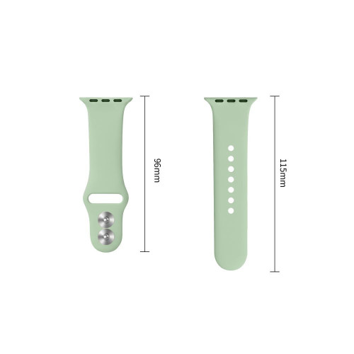 Tech-protect Silicone Apple Watch 8 / 9 / 10 / 11 / 12 / Se (40 / 41 / 42 Mm) Pistachio, view 3