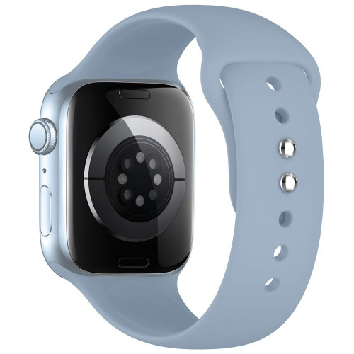 Tech-protect Silicone Apple Watch 8 / 9 / 10 / 11 / 12 / Se / Ultra (44 / 45 / 46 / 49 Mm) Blue Jeans, widok 2