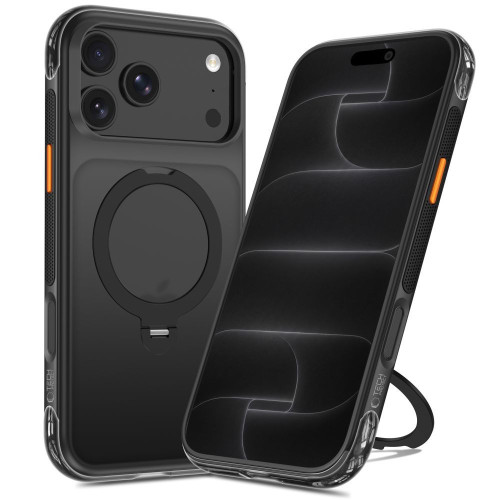 Tech-protect Magair Stand Magsafe Cc Iphone 17 Pro / 18 Pro Matte Black, view 2