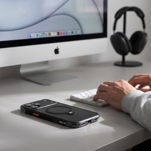 Tech-protect Magair Stand Magsafe Cc Iphone 17 Pro Max / 18 Pro Max Matte Black, view 7