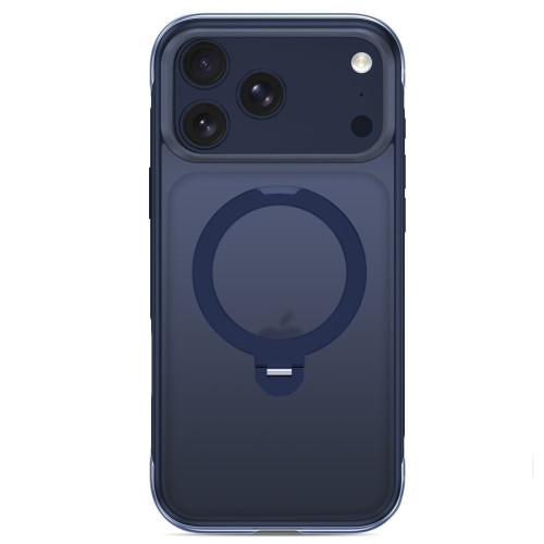 Tech-protect Magair Stand Magsafe Cc Iphone 17 Pro Max / 18 Pro Max Matte Deep Blue, view 4