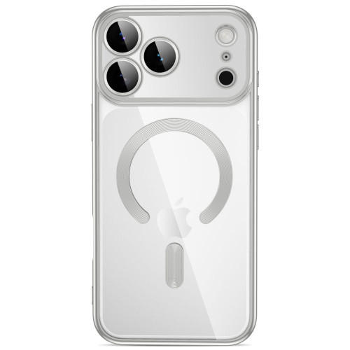 Tech-protect Magflex Magsafe Iphone 17 Pro Max / 18 Pro Max Shiny Silver, nézet 3