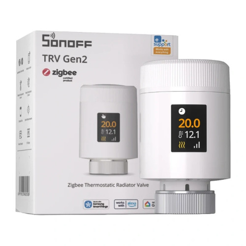 Głowica termostatyczna SONOFF TRV Gen2 ZigBee, nézet 5