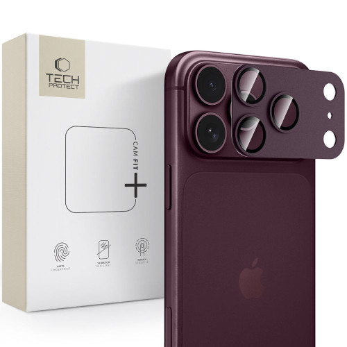 OsŁona Aparatu Tech-protect Camfull Fit+ Iphone 18 Pro Max Burgundy