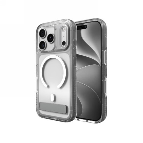 ZAGG Crystal Palace Snap KS - etui do iPhone 18 Pro / 17 Pro kompatybilne z MagSafe (clear), pohled 2