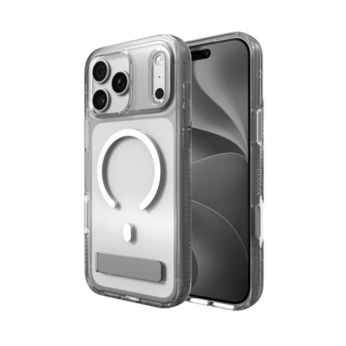 ZAGG Crystal Palace Snap KS - etui do iPhone 18 Pro Max / 17 Pro Max kompatybilne z MagSafe (clear), pohled 2
