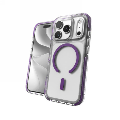 ZAGG Santa Cruz Snap - etui do iPhone 18 Pro / 17 Pro kompatybilne z MagSafe (purple), pohled 2