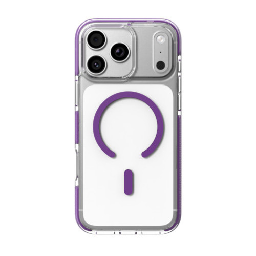 ZAGG Santa Cruz Snap - etui do iPhone 18 Pro Max / 17 Pro Max kompatybilne z MagSafe (purple)