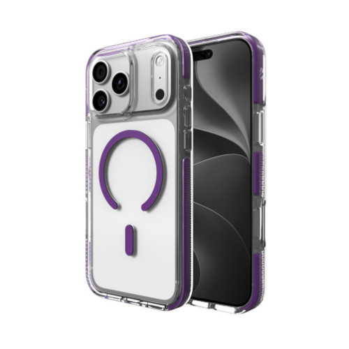 ZAGG Santa Cruz Snap - etui do iPhone 18 Pro Max / 17 Pro Max kompatybilne z MagSafe (purple), pohled 2