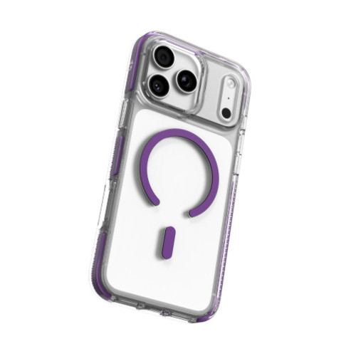 ZAGG Santa Cruz Snap - etui do iPhone 18 Pro Max / 17 Pro Max kompatybilne z MagSafe (purple), pohled 3