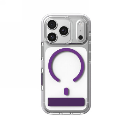 ZAGG Santa Cruz Snap KS - etui do iPhone 18 Pro / 17 Pro kompatybilne z MagSafe (purple)