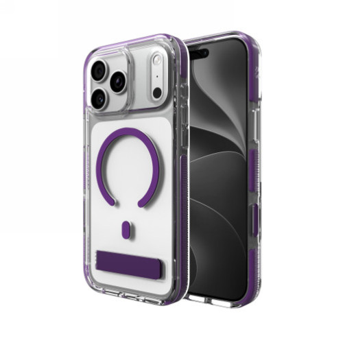 ZAGG Santa Cruz Snap KS - etui do iPhone 18 Pro Max / 17 Pro Max kompatybilne z MagSafe (purple), pohled 2