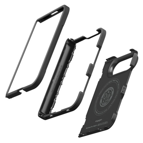 Spigen Slim Armor Pro S Magsafe Iphone Duo Black, Ansicht 5