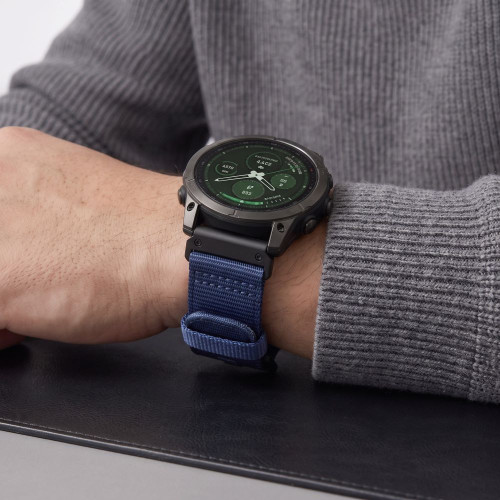 Tech-protect Nylon Classic Garmin Fenix 5x / 5x Plus / 6x / 6x Pro / 7x / 8 / 8 Pro / 9 / 9 Pro (51 Mm) Midnight Navy, Ansicht 6