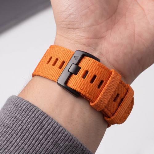Tech-protect Nylon Classic Garmin Fenix 5x / 5x Plus / 6x / 6x Pro / 7x / 8 / 8 Pro / 9 / 9 Pro (51 Mm) Signal Orange, Ansicht 5