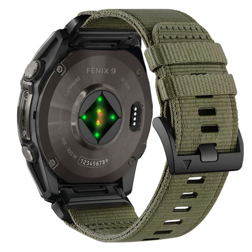 Tech-protect Nylon Classic Garmin Fenix 5x / 5x Plus / 6x / 6x Pro / 7x / 8 / 8 Pro / 9 / 9 Pro (47 Mm) Military Green, Ansicht 2