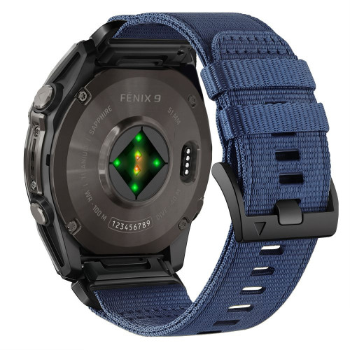 Tech-protect Nylon Classic Garmin Fenix 5x / 5x Plus / 6x / 6x Pro / 7x / 8 / 8 Pro / 9 / 9 Pro (47 Mm) Midnight Navy, Ansicht 3