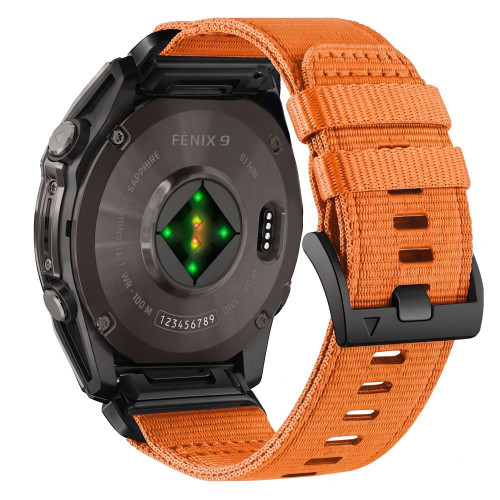 Tech-protect Nylon Classic Garmin Fenix 5x / 5x Plus / 6x / 6x Pro / 7x / 8 / 8 Pro / 9 / 9 Pro (47 Mm) Signal Orange, Ansicht 2