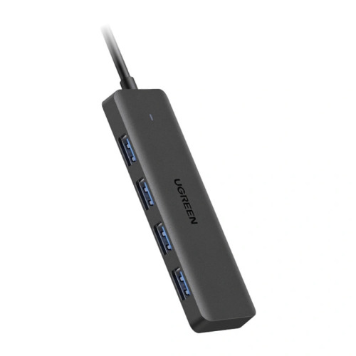 Hub UGREEN CM219 4-portowy USB-C USB-A USB 3.2 Gen1 (czarny), pohled 2