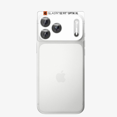 OsŁona Aparatu Spigen Optik Pro Xl Glas.tr Ez Fit Camera Protector Iphone 18 Pro Max Silver, pohled 2