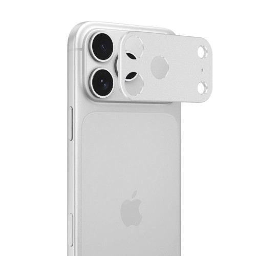 OsŁona Aparatu Tech-protect Camalloy Fit+ Iphone 18 Pro Max Silver, pohled 2