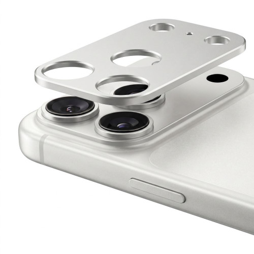 OsŁona Aparatu Tech-protect Camalloy Fit+ Iphone 18 Pro Max Silver, pohled 3