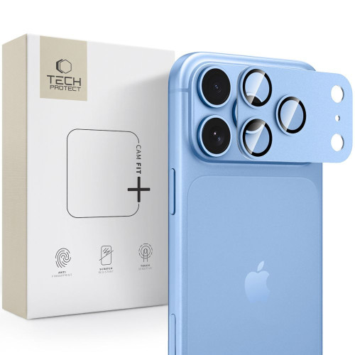 OsŁona Aparatu Tech-protect Camfull Fit+ Iphone 18 Pro Max Light Blue