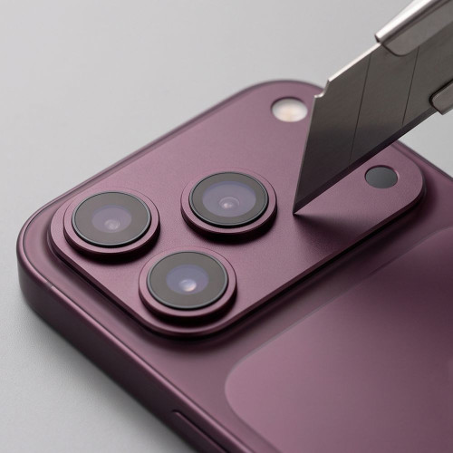 OsŁona Aparatu Tech-protect Camalloy Fit+ Iphone 18 Pro Burgundy, view 5