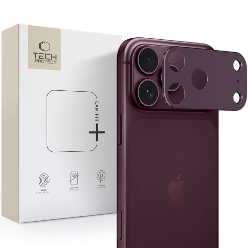 OsŁona Aparatu Tech-protect Camalloy Fit+ Iphone 18 Pro Max Burgundy