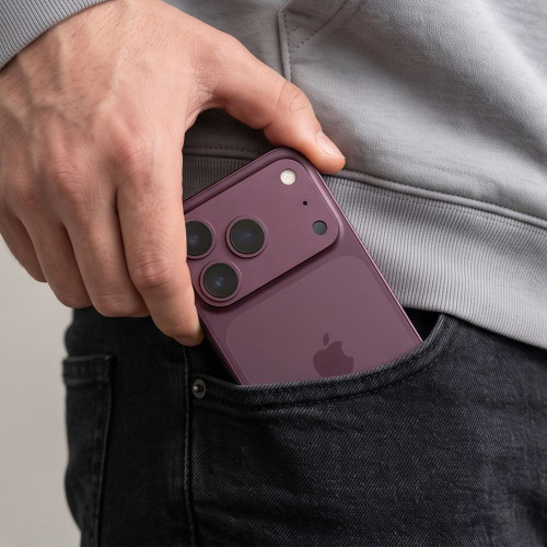 OsŁona Aparatu Tech-protect Camalloy Fit+ Iphone 18 Pro Max Burgundy, pohled 8