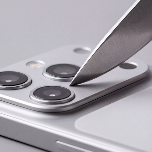 OsŁona Aparatu Tech-protect Camalloy Fit+ Iphone 18 Pro Silver, view 5