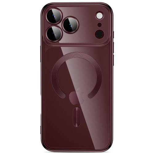 Tech-protect Magflex Magsafe Iphone 17 Pro / 18 Pro Shiny Burgundy, view 3