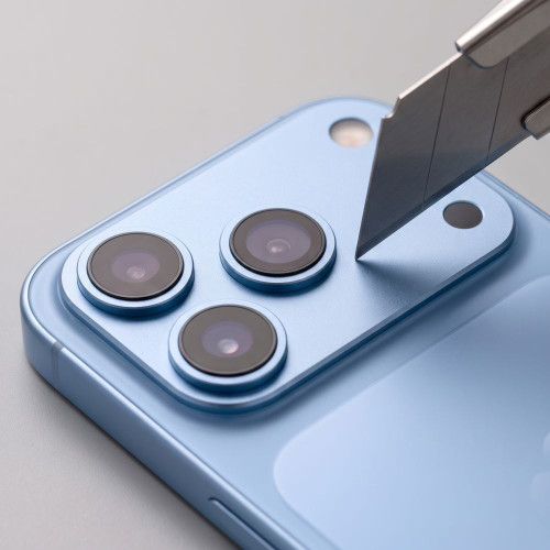 OsŁona Aparatu Tech-protect Camalloy Fit+ Iphone 18 Pro Light Blue, view 5