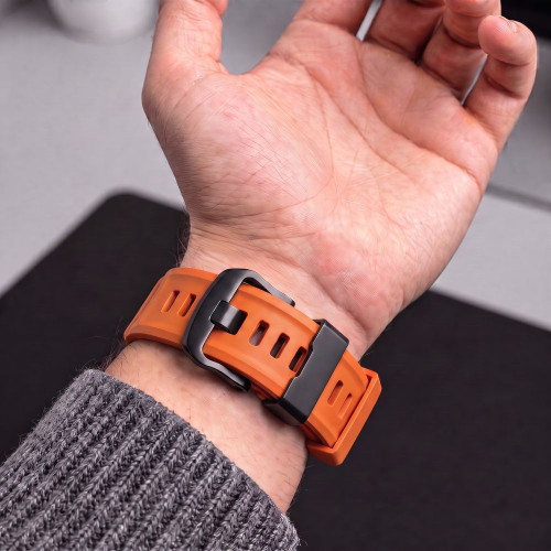 Tech-protect Motion Garmin Fenix 5x / 5x Plus / 6x / 6x Pro / 7x / 8 / 8 Pro / 9 / 9 Pro (51 Mm) Signal Orange, view 7