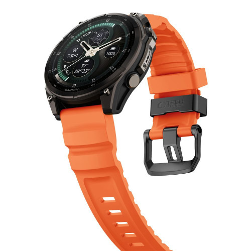 Tech-protect Motion Garmin Fenix 5x / 5x Plus / 6x / 6x Pro / 7x / 8 / 8 Pro / 9 / 9 Pro (47 Mm) Signal Orange, view 3