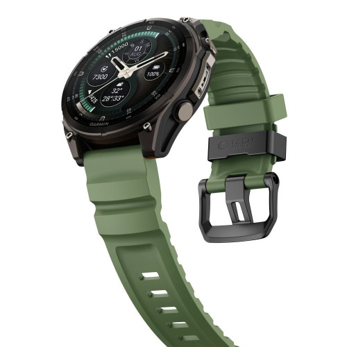 Tech-protect Motion Garmin Fenix 5x / 5x Plus / 6x / 6x Pro / 7x / 8 / 8 Pro / 9 / 9 Pro (51 Mm) Military Green, view 3